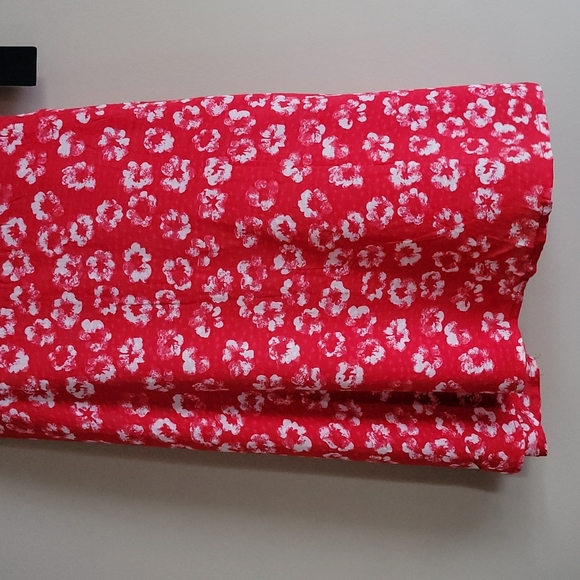 💙HP💙 Lulus Garden Explorer Red Floral Print Mini Dress XS - Picture 11 of 13